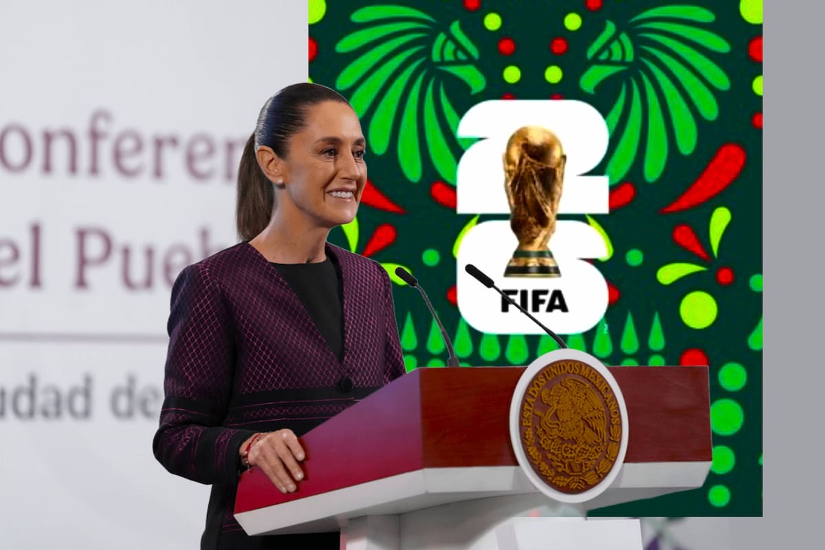 Claudia Sheinbaum, durante la conferencia matutina de este jueves, dio detalles de lo que espera del Mundial FIFA 2026 en México. (Foto: Especial GH)