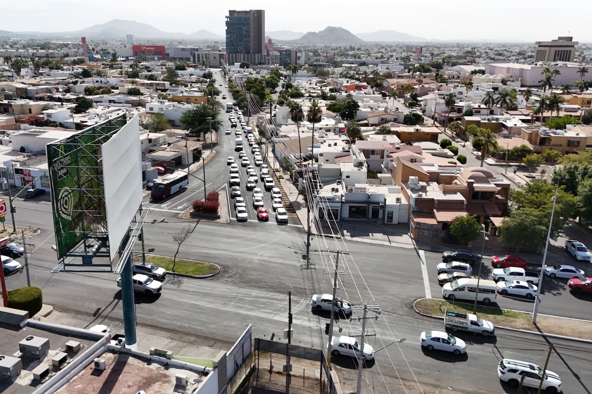 Modificarán diez cruceros y calles de Hermosillo en 2025; tres ya se implementaron, ¿cuáles son?