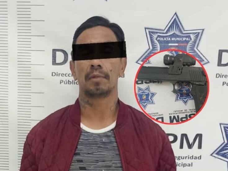 Llamado por personas sospechosas termina con hombre armado detenido