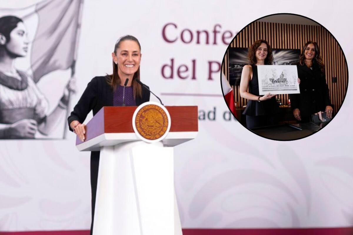 Sheinbaum califica de “fallida” la visita de Isabel Díaz Ayuso a México y revive debate sobre Hernán Cortés y la Conquista