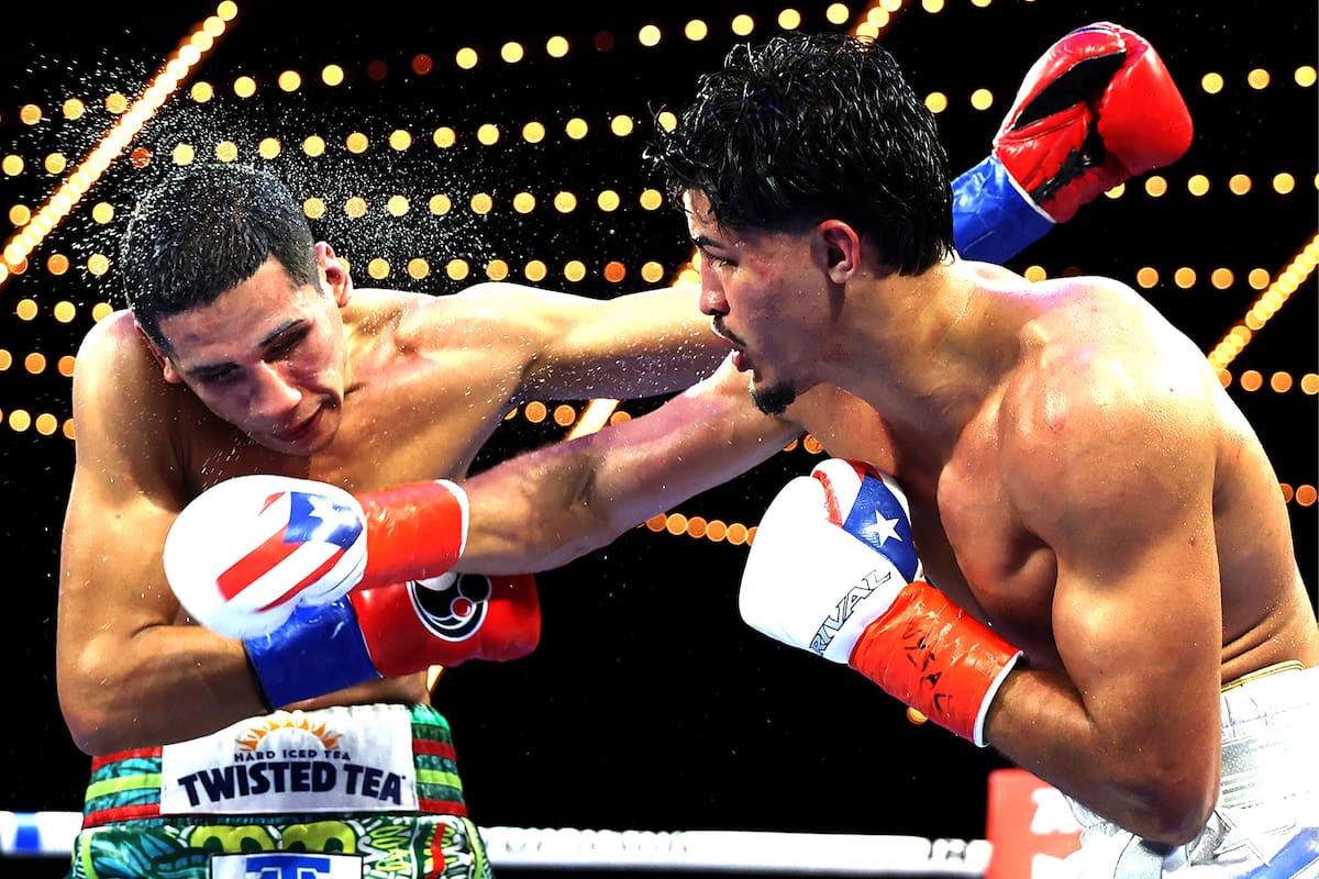 Mexicano ‘Chino’ García cae ante el boricua Xander Zayas por el título mundial superwelter OMB