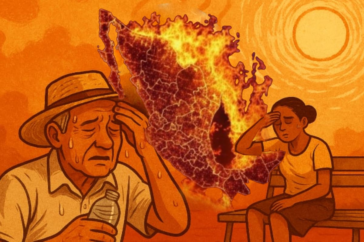Estos 7 estados “hervirán” a más de 40 grados por la ola de calor en México