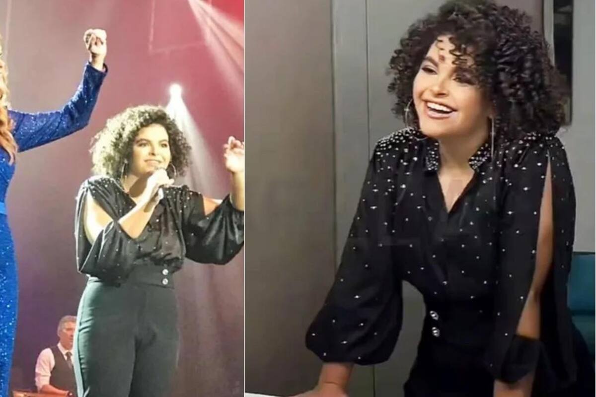Así se robó Lucerito Mijares el show de sus padres