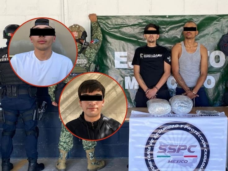 Militares detienen a cinco personas en operativos en Nogales y SLRC con armas y narcóticos