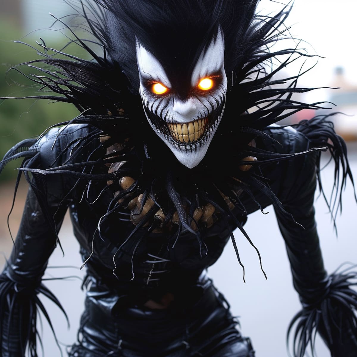 Ryuk de Death Note en versión realista según la IA