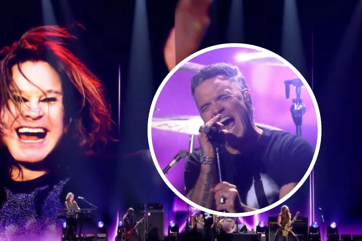 Robbie Williams encabeza homenaje a Ozzy Osbourne con el tema “No More Tears” en los BRIT Awards 2026