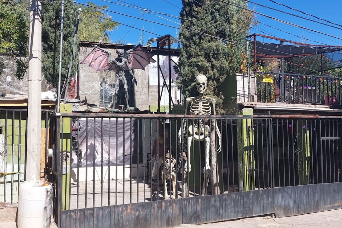 Provoca miedo la casa “Encantada” de Nogales en fechas de Halloween