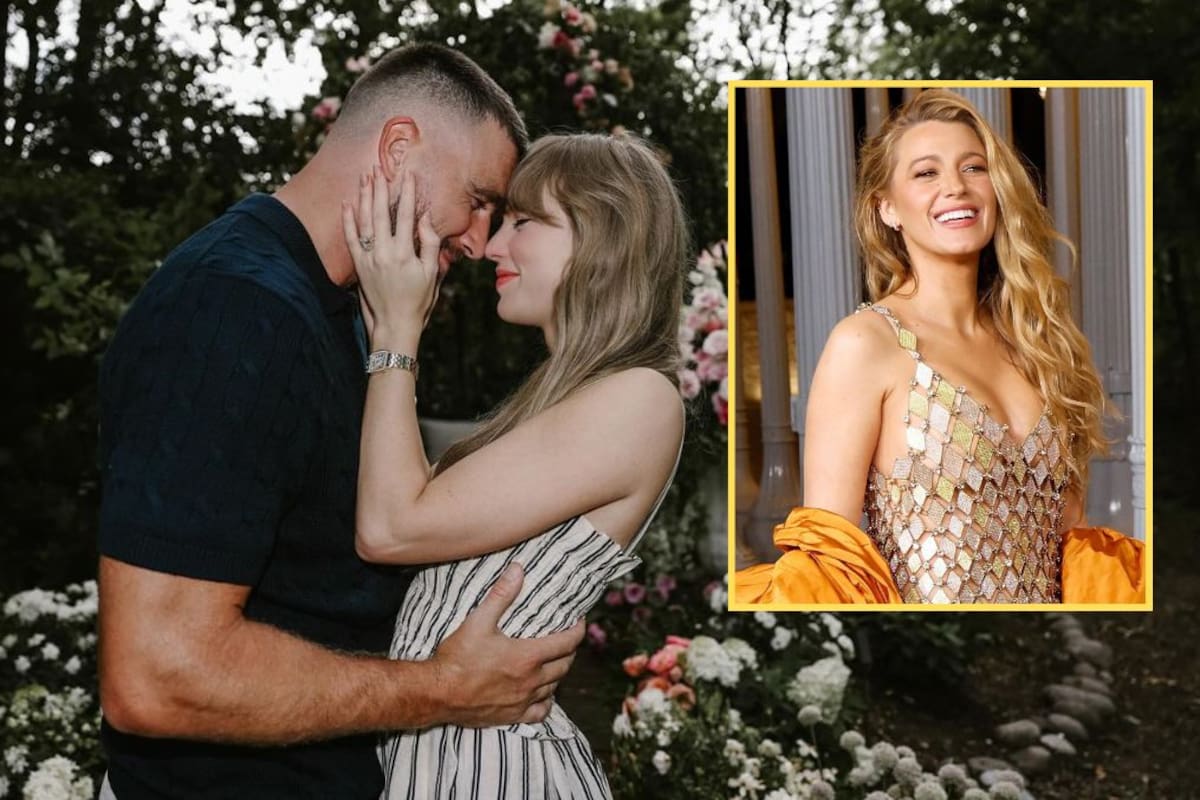 Blake Lively guarda silencio ante el compromiso de Taylor Swift y Travis Kelce: ¿Asistirá a la boda?