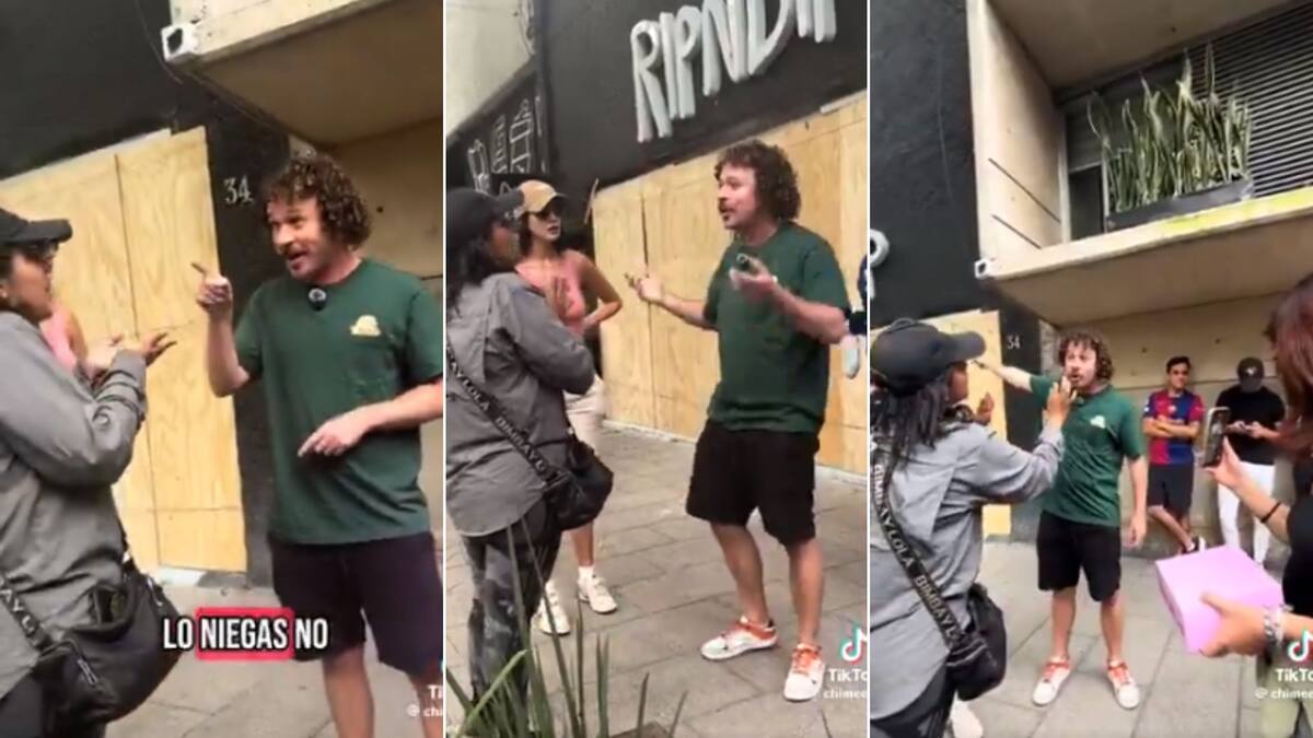 Luisito Comunica protagoniza discusión con empleada de Sectur tras marcha contra gentrificación en CDMX | Captura de video