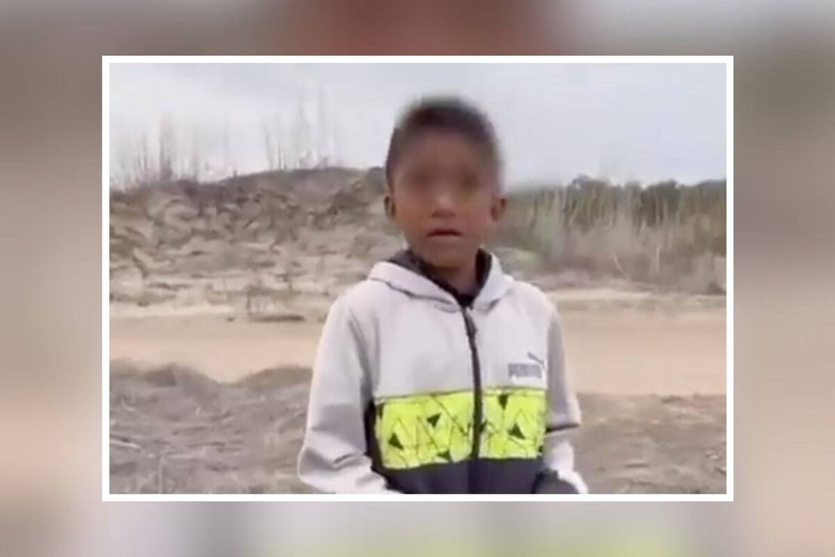 Rescatan a niño de 10 años abandonado por “coyotes” en la frontera con Estados Unidos