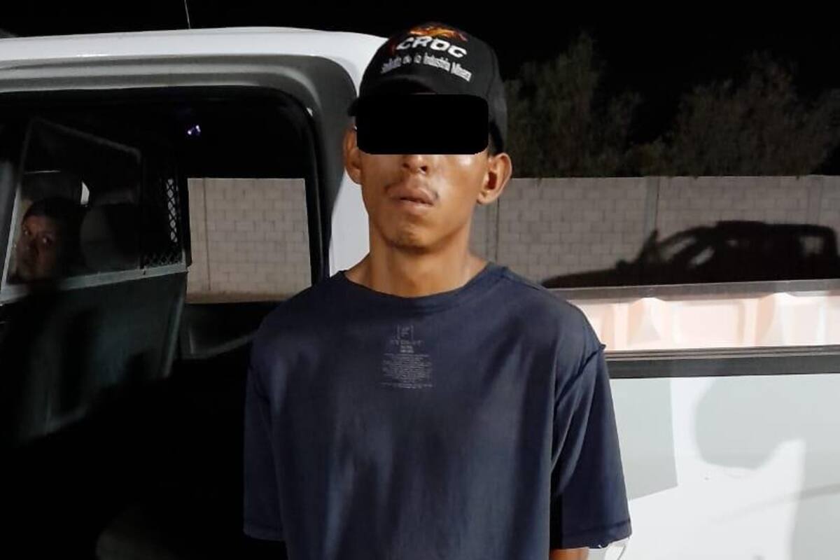 Cae hombre con droga en la colonia Carranza