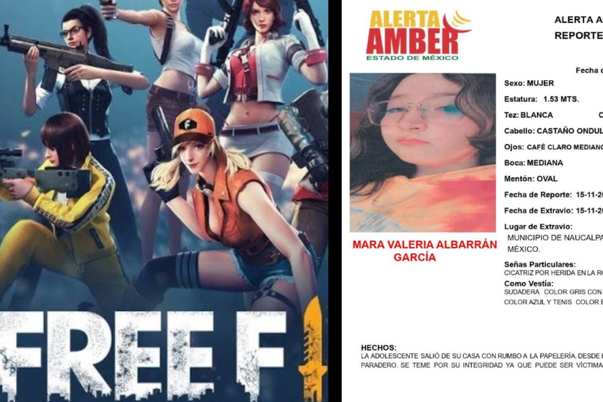 Desaparece niña de 13 años; habría conocido a su secuestrador jugando Free Fire