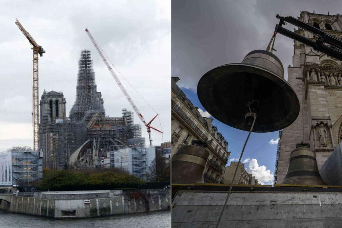 Notre Dame avanza en su restauración