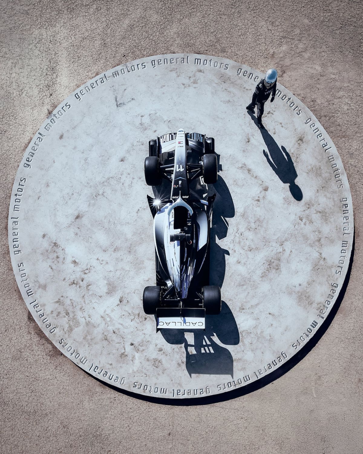 El nuevo monoplaza de Cadillac F1 aliado con General Motors. (Foto: @SChecoPerez)