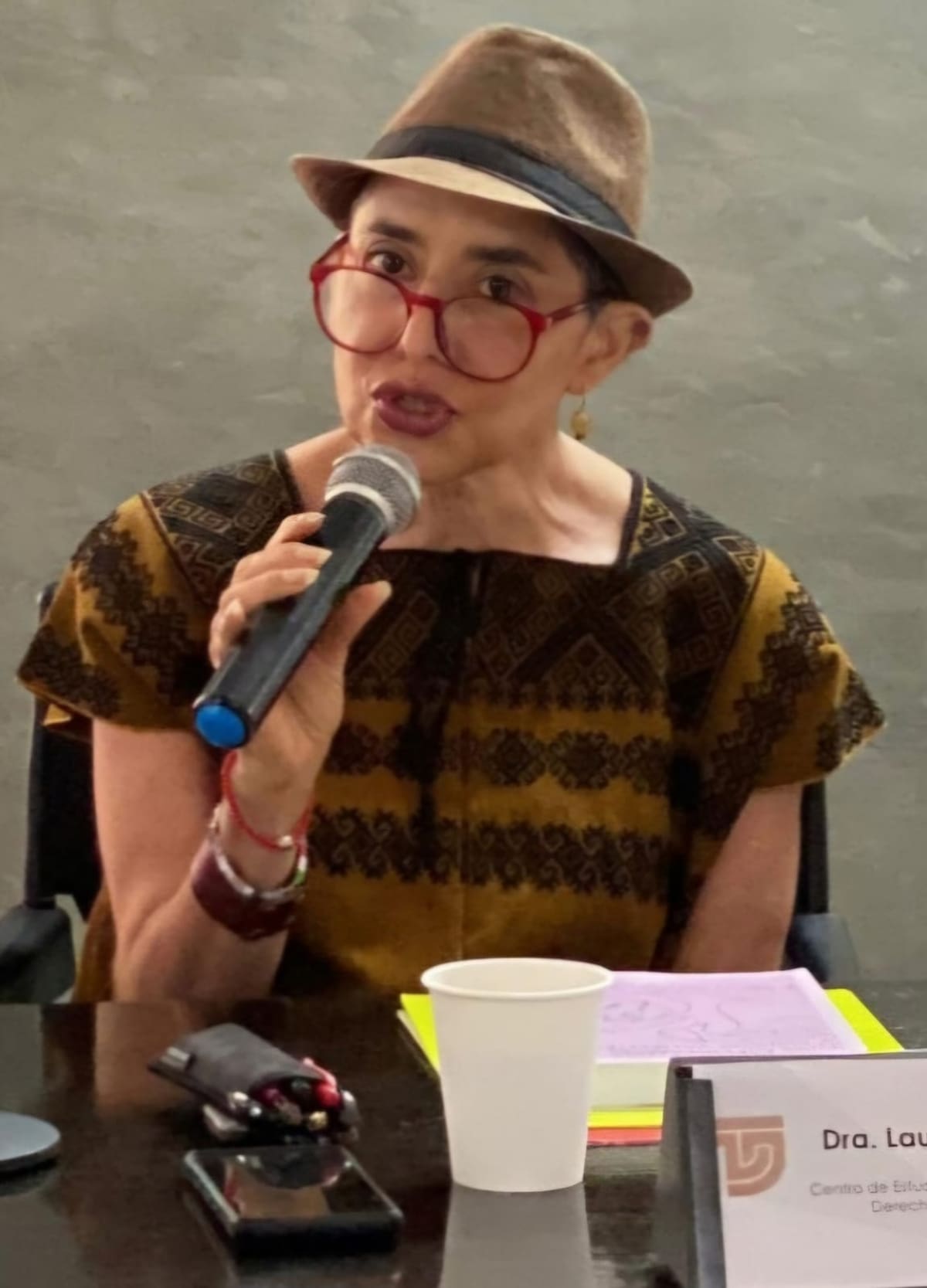 Laura Athié Juárez, presidenta de Centro de Estudios Transdisciplinarios Athié-Calleja por los Derechos de las Personas con Lupus | Foto: Khennia Reyes
