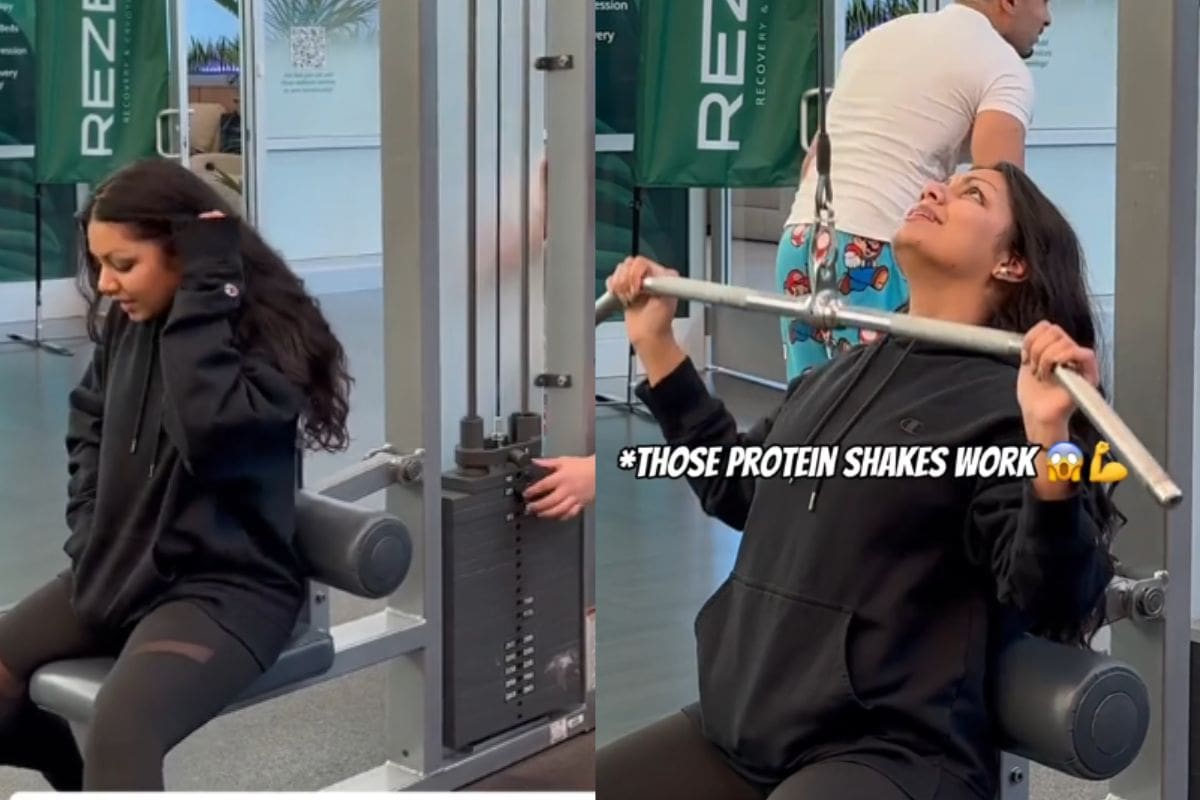 Hombre cambia el peso de las máquinas en el gimnasio y se hace viral en TikTok