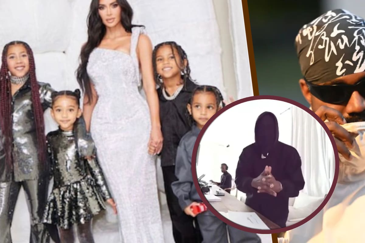 Kanye West explota tras perder custodia de sus hijos; “Kim me quitó a mis hijos”