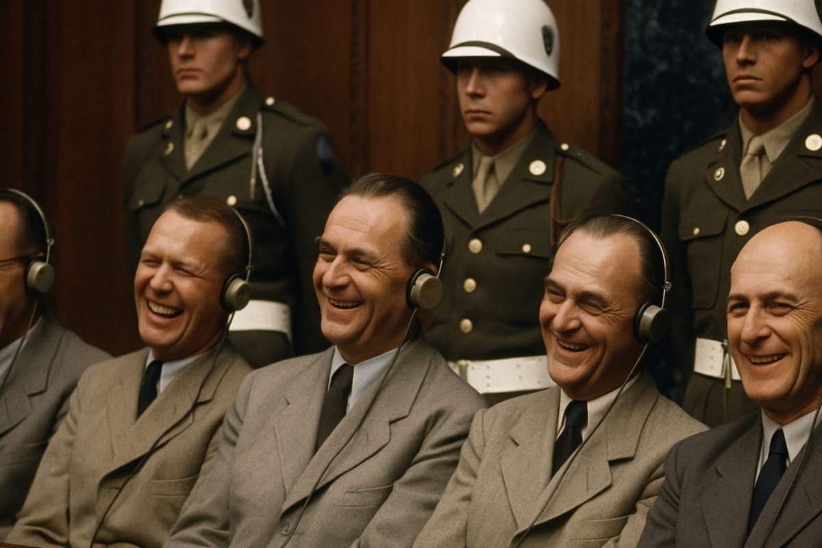Documentos históricos revelan por qué los jerarcas nazis se reían durante los Juicios de Núremberg y qué significaban esas conductas ante el tribunal