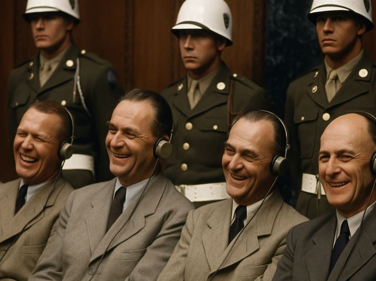 Documentos históricos revelan por qué los jerarcas nazis se reían durante los Juicios de Núremberg y qué significaban esas conductas ante el tribunal