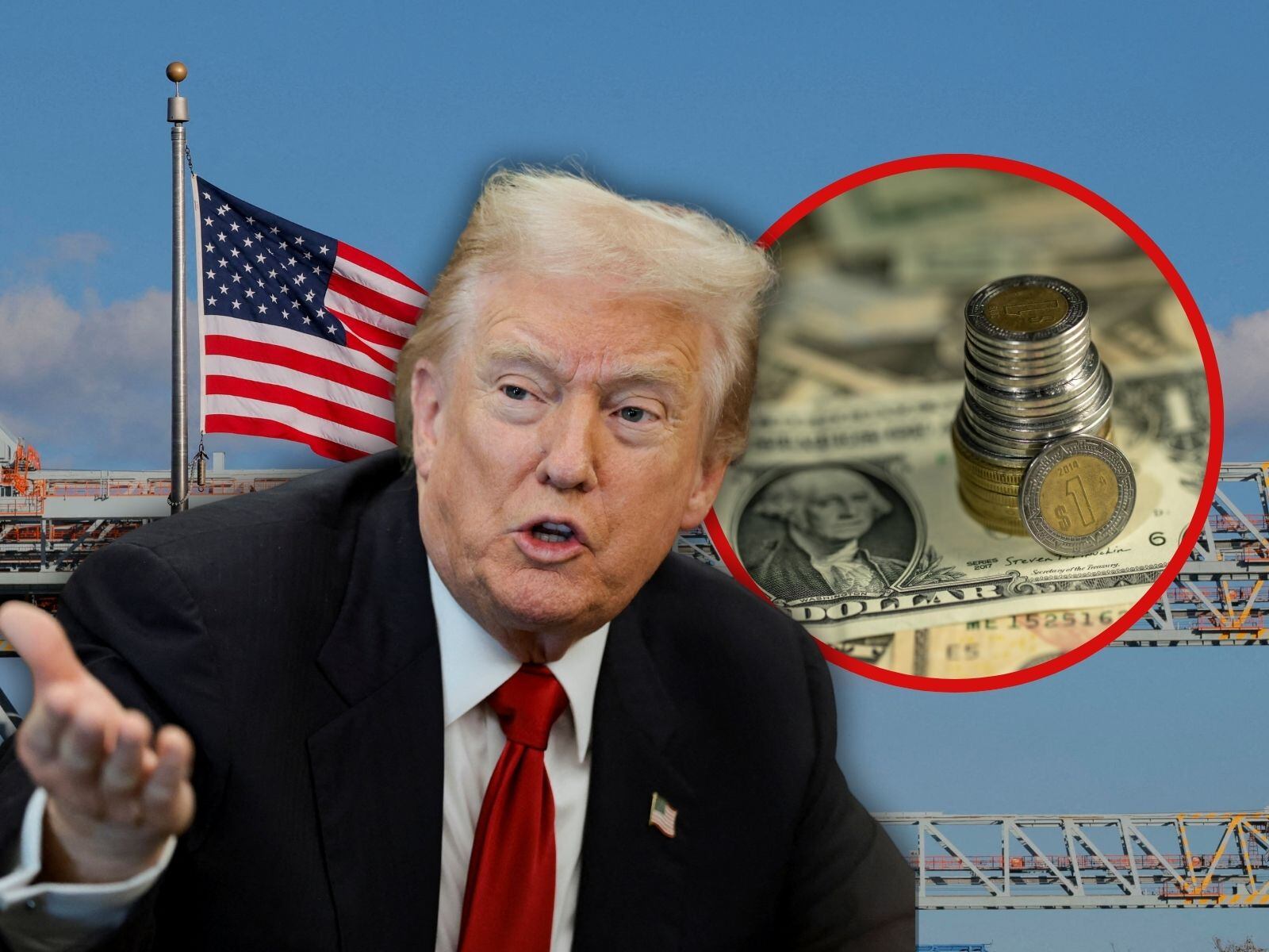 Dólar vs peso mexicano: ¿En cuánto cotiza el tipo de cambio hoy? | Crédito: REUTERS/Canva