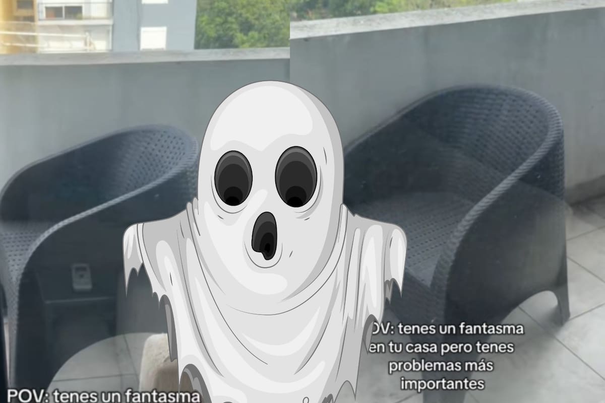 Hombre enfrenta a un fantasma que mueve una silla y se vuelve viral