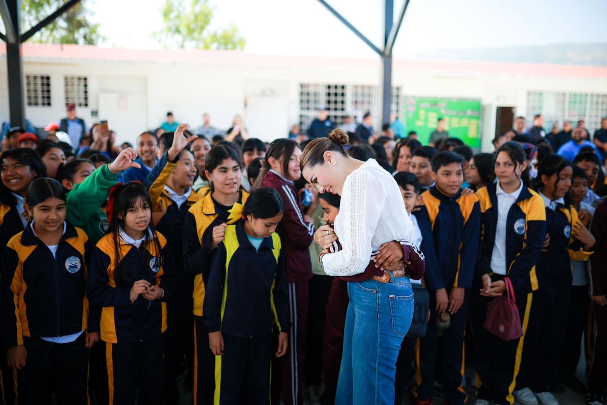 Es prevención la mejor amiga de niños de BC, afirma Marina del Pilar