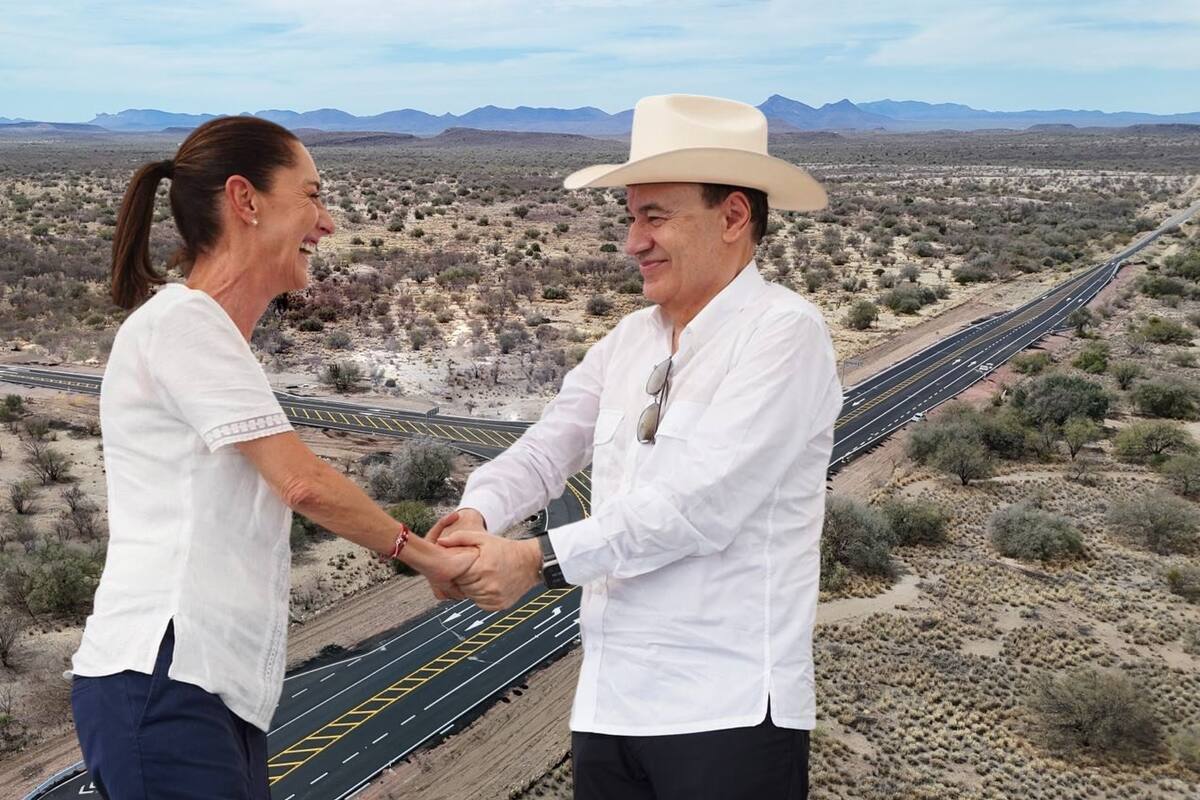 Alista Sheinbaum carreteras y agua para Sonora