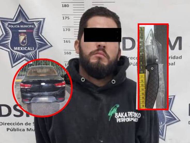 Cae conductor armado; contaba con orden de aprehensión por robo