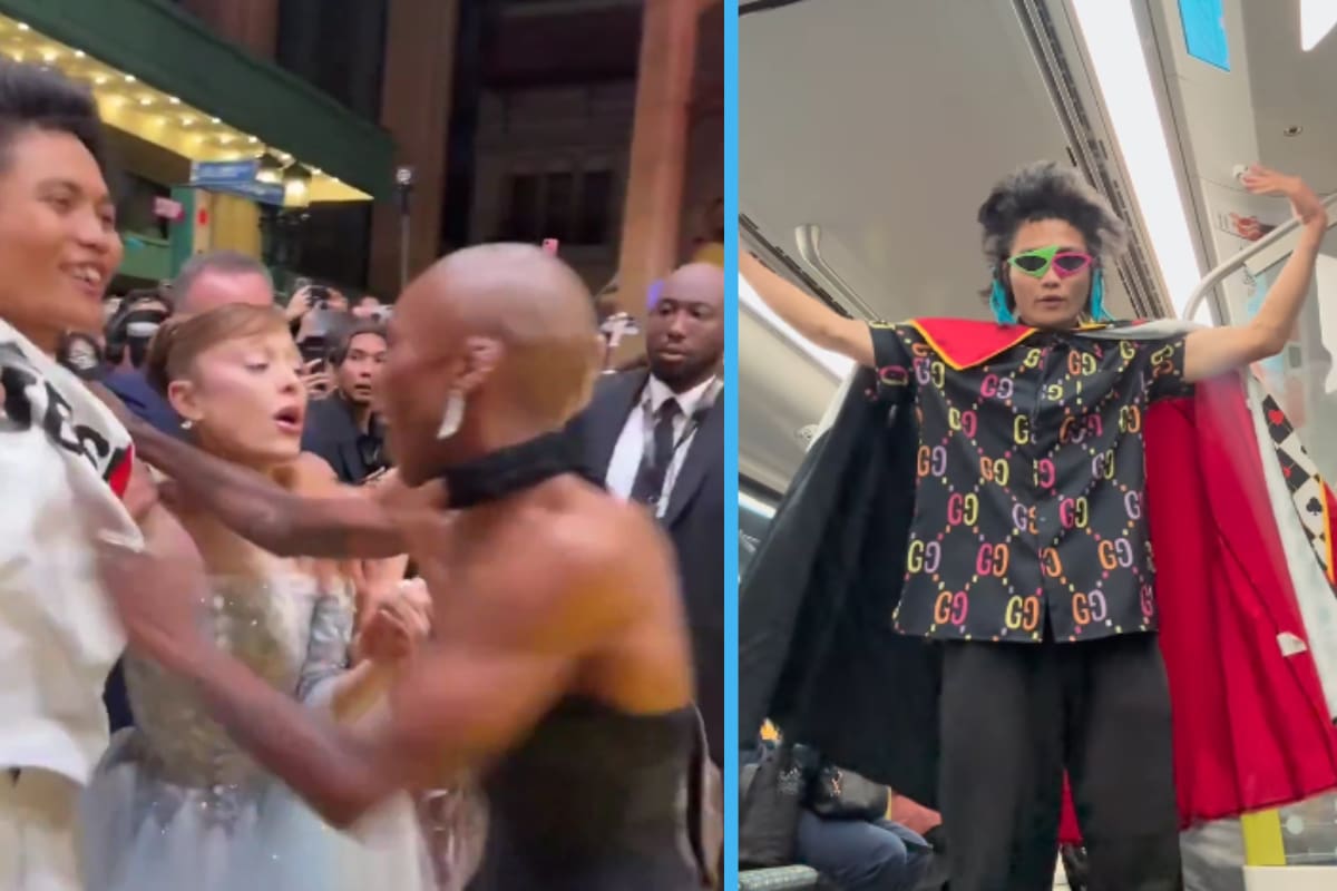 Dan 9 días de cárcel a fan que se abalanzó sobre Ariana Grande en estreno de “Wicked”