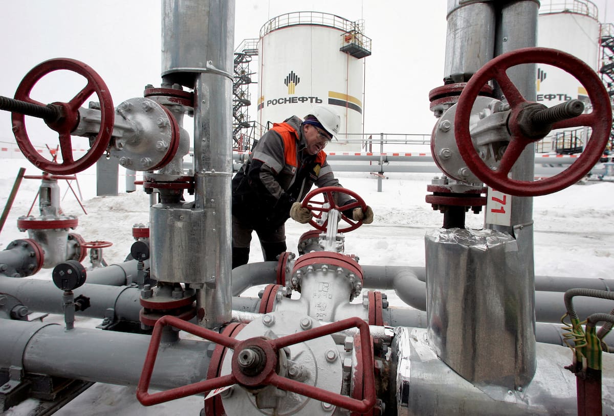 Trabajador en Rusia: Foto: Reuters