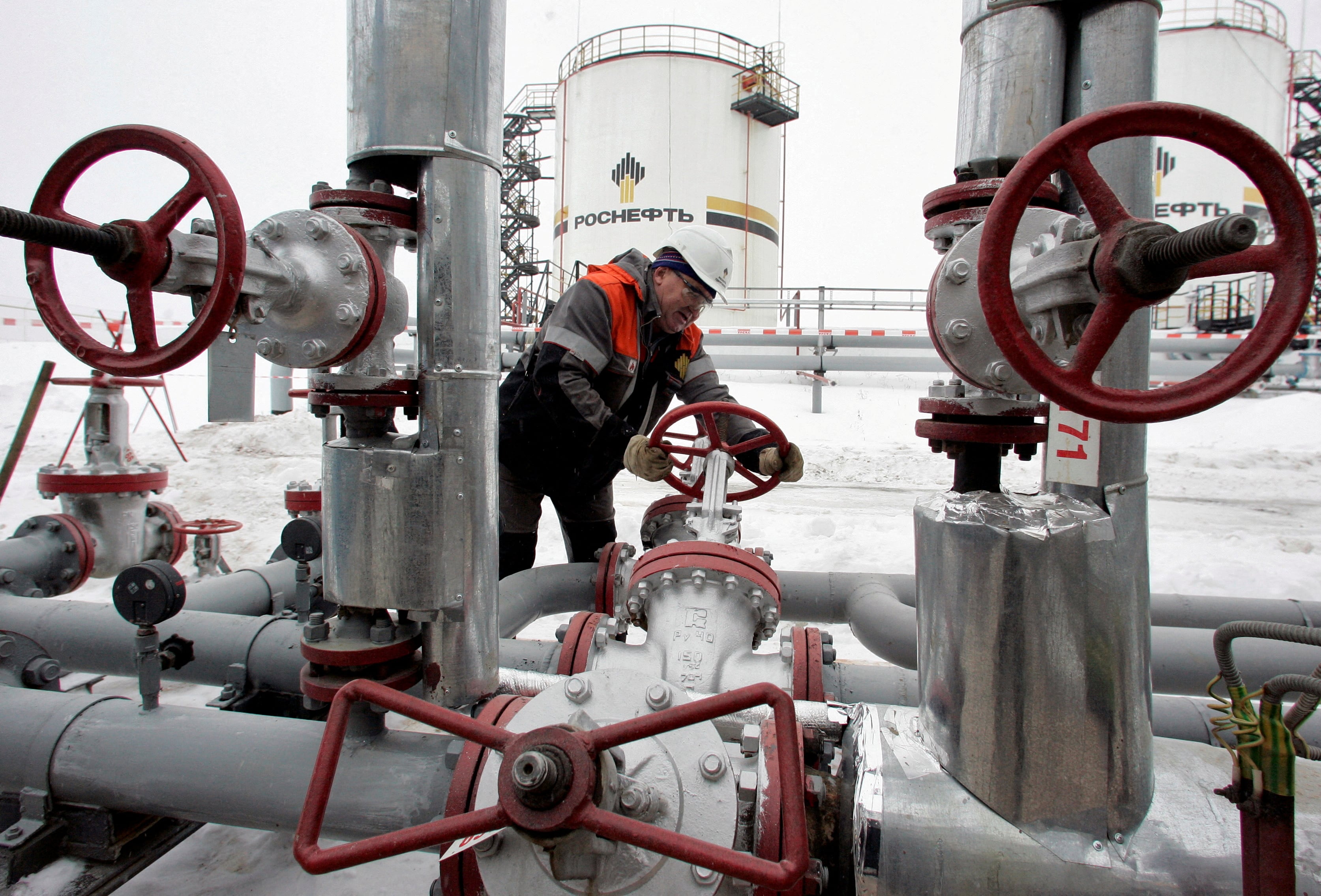Trabajador en Rusia: Foto: Reuters
