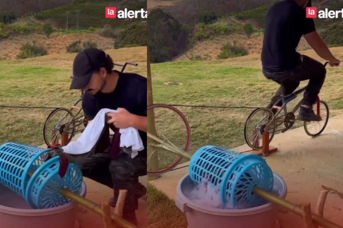 IMPACTANTE: Lavadora casera que no consume electricidad se vuelve viral en redes