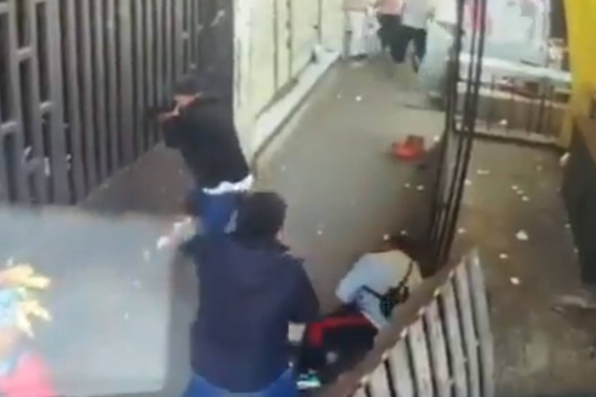 VIDEO: Así fue el asesinato de un comerciante en La Merced
