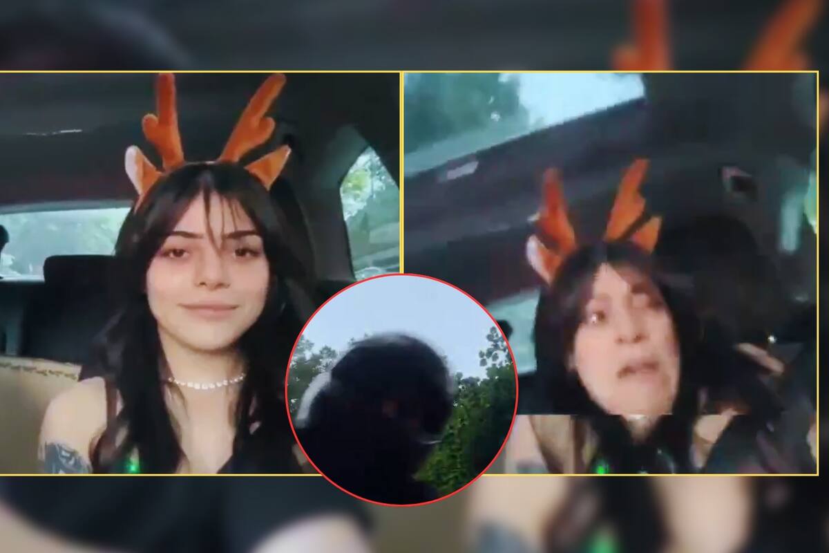 VIDEO: Asaltan durante transmisión en vivo a la influencer ‘Milica’; le rompen el vidrio del auto y el ladrón se lleva el celular todavía grabando