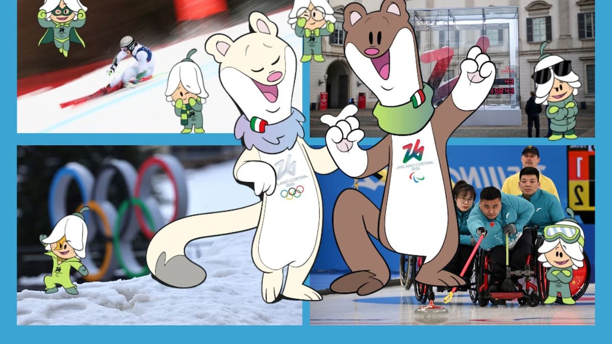 ¿Qué animal representan las mascotas de los Juegos Olímpicos y Paralímpicos de Invierno Milano-Cortina 2026? Esta es la historia de Tina y Milo