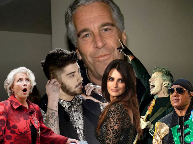 Zayn Malik, Emma Thompson, Penélope Cruz, Stevie Wonder y Roger Waters figuran en correo electrónico de 2014 en archivos de Jeffrey Epstein