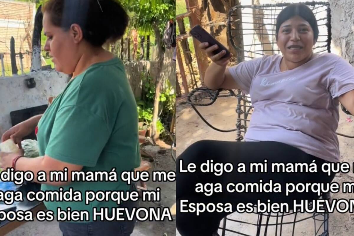 Hombre va con su madre y, frente a su esposa, le pide que le prepare un sándwich porque ella no le cocina