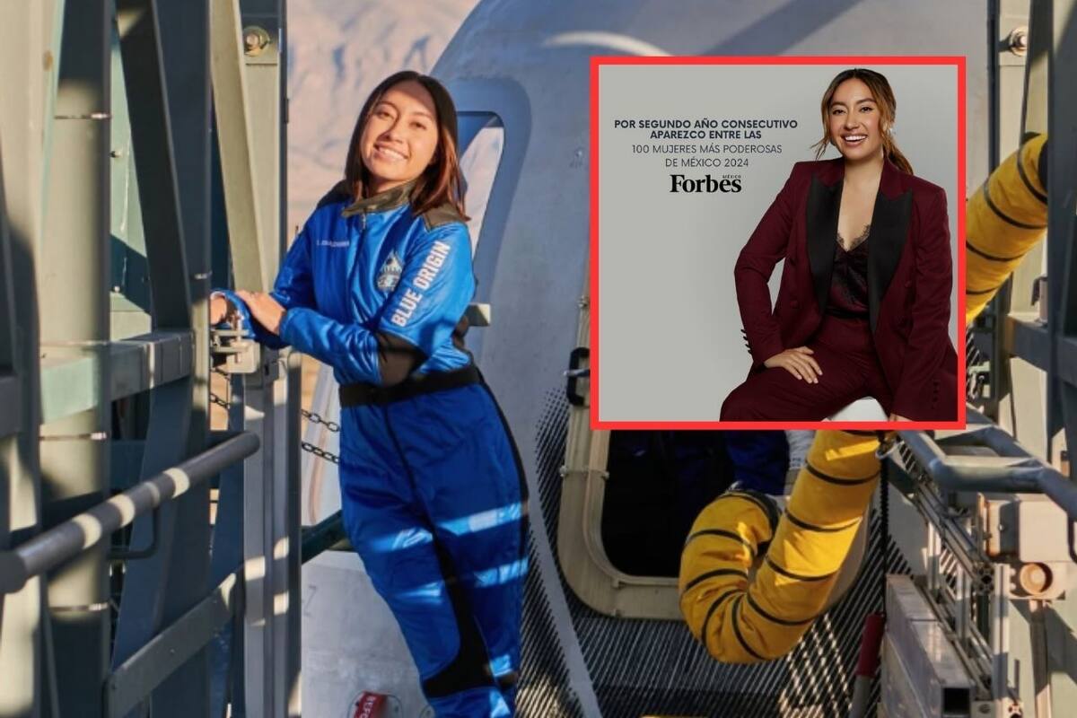 Conoce a Katya Echazarreta, primera astronauta mexicana y una de las 100 mujeres más poderosas de México en 2024 según Forbes