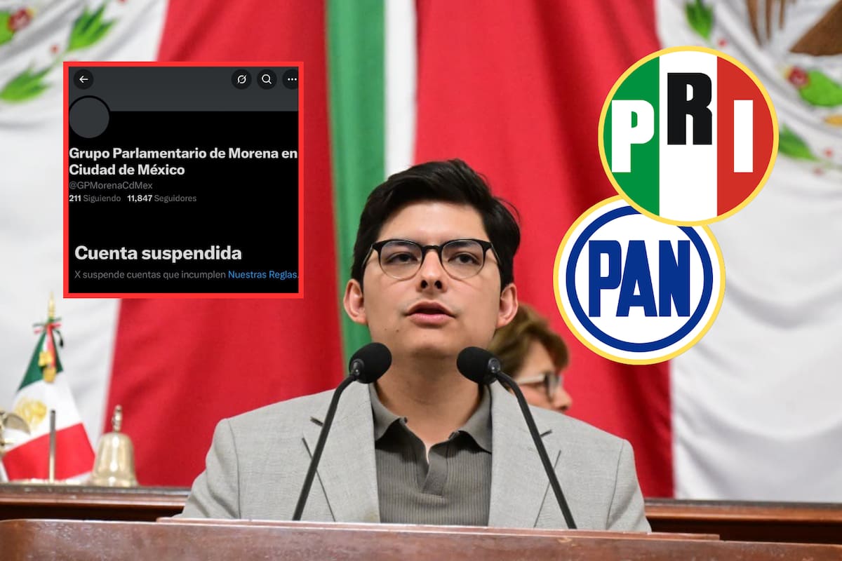 Morena acusa a la oposición de usar bots para suspender su cuenta legislativa en X
