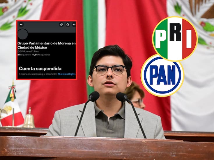 Morena acusa a la oposición de usar bots para suspender su cuenta legislativa en X