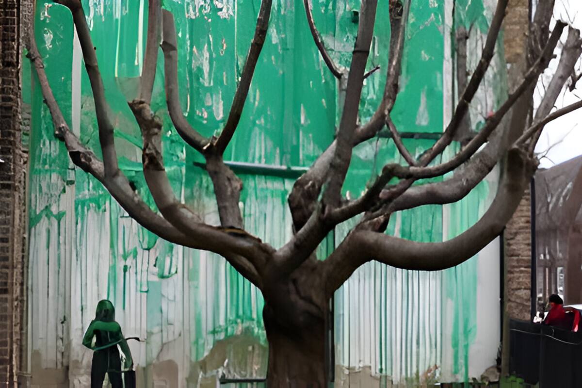 El artista y activista británico “Banksy” confirmó autoría de nuevo mural en Londres