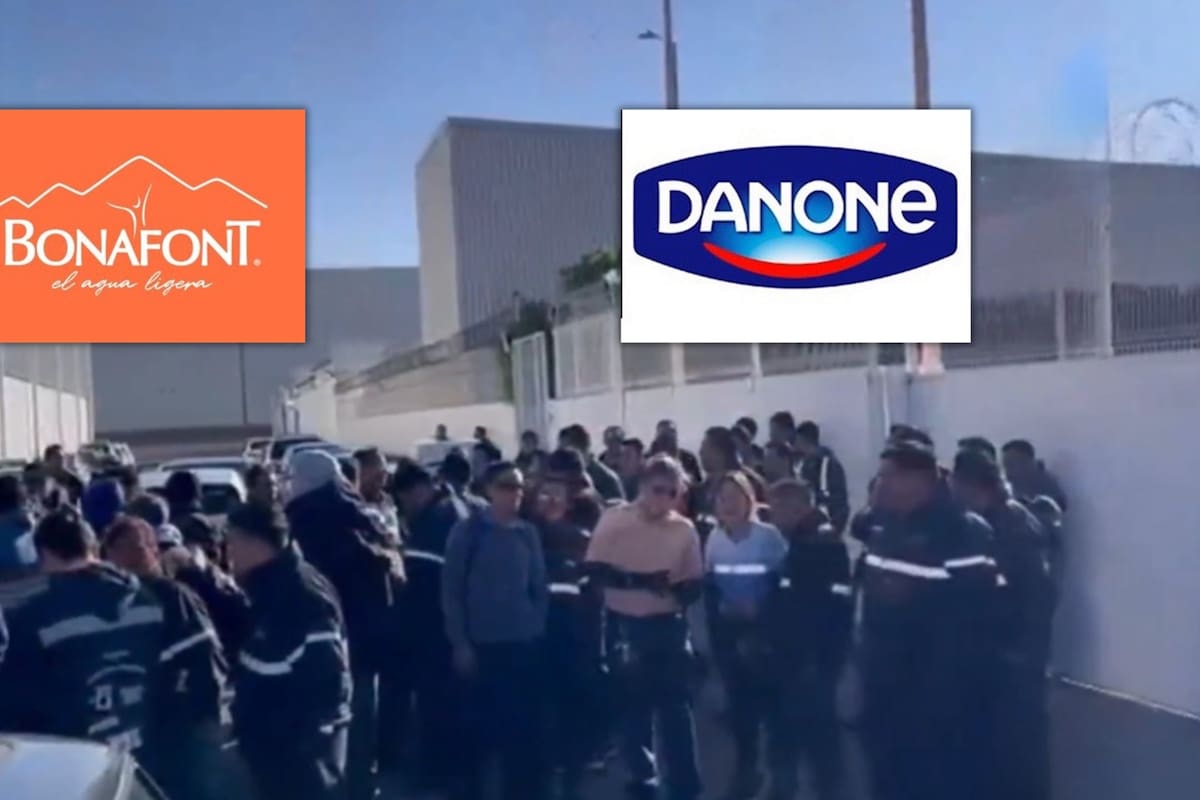 Trabajadores de Danone y Bonafont denunciaron fuertes recortes en utilidades y bonos y realizaron un paro que afectó la distribución de productos