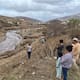 Buscan a siete personas desaparecidas tras lluvias en Ensenada