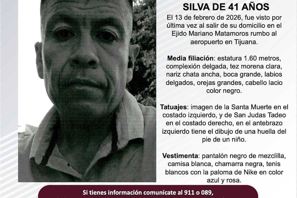Se busca a Saúl Ramos Silva de 41 años de edad