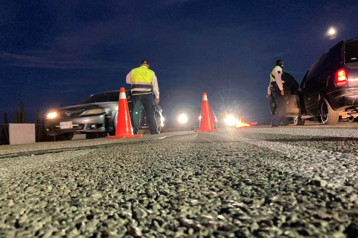 Bajan un 37% detenciones en filtros antialcohol en Hermosillo