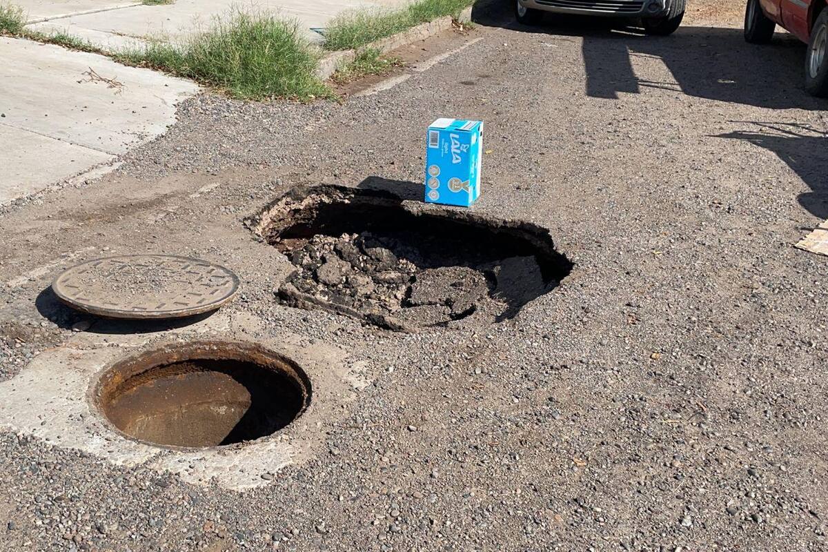 Hermosillo y Ciudad Obregón, primer y segundo lugar a nivel nacional en baches: INEGI