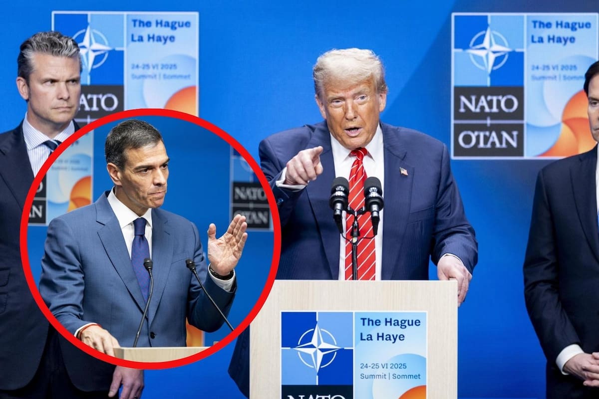 Trump amenaza a España: “Pagará el doble” por ser “el único país” que se rehusa a invertir el 5% de gasto en defensa de la OTAN