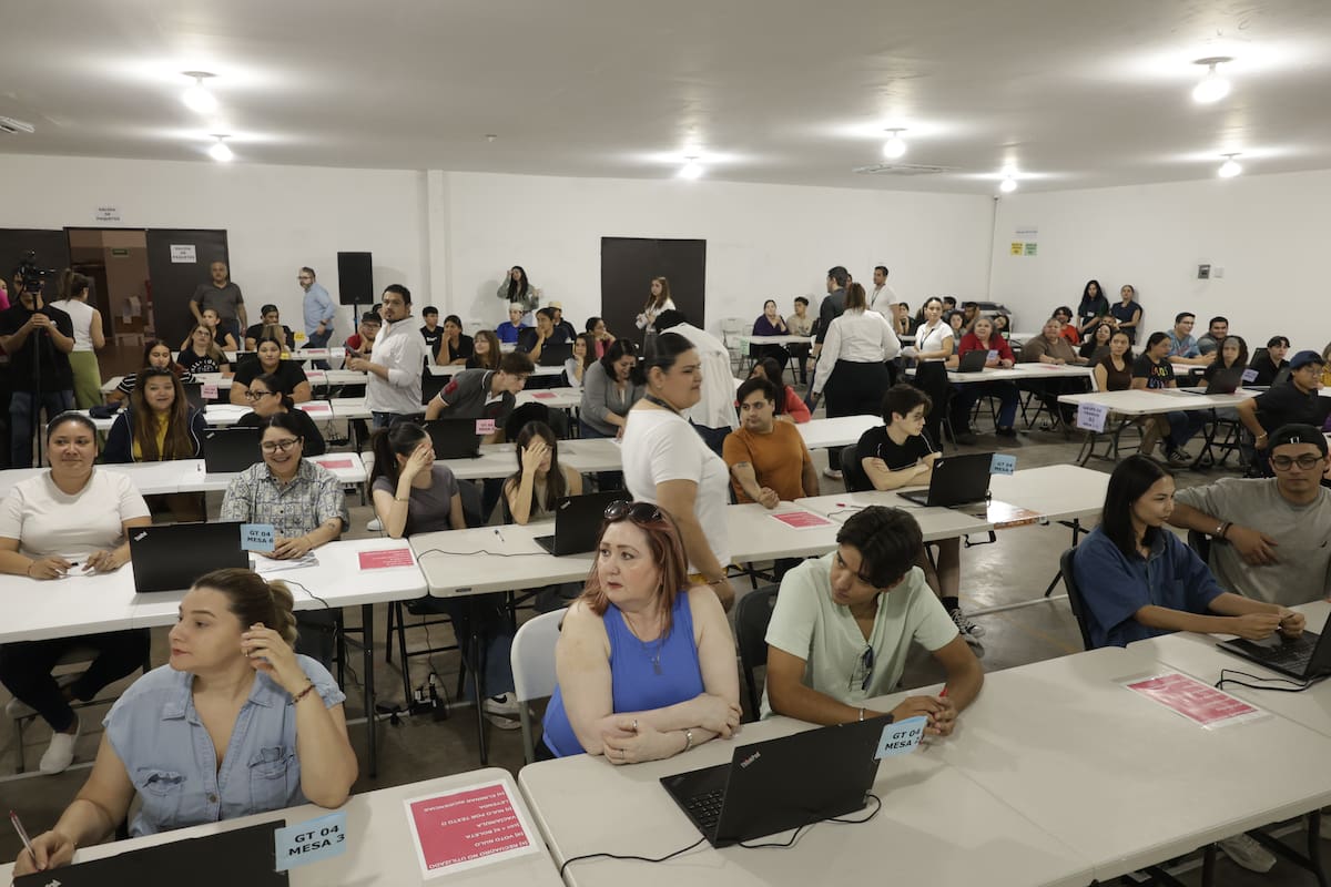 Realiza IEE Sonora segundo simulacro del sistema de cómputo en los 15 consejos municipales electorales