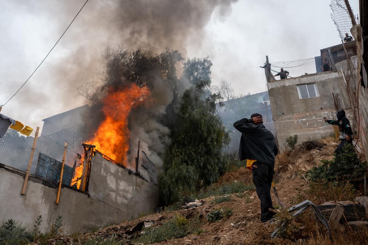 Dos viviendas resultan dañadas tras incendio en colonia Patrimonio Familiar