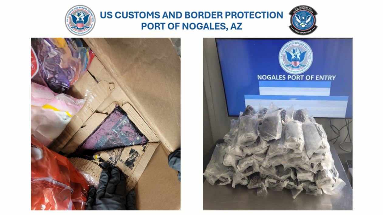 Continúan decomisos de narcóticos en garitas de Nogales